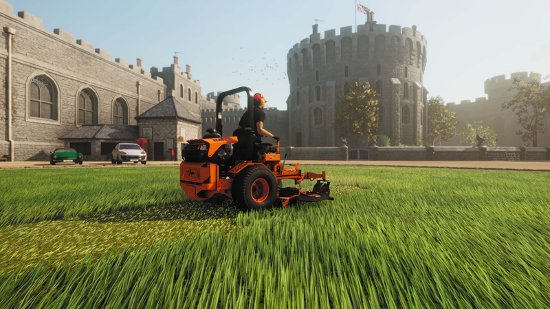 Computer game Lawn Mowing Simulator scores landmark upgrade